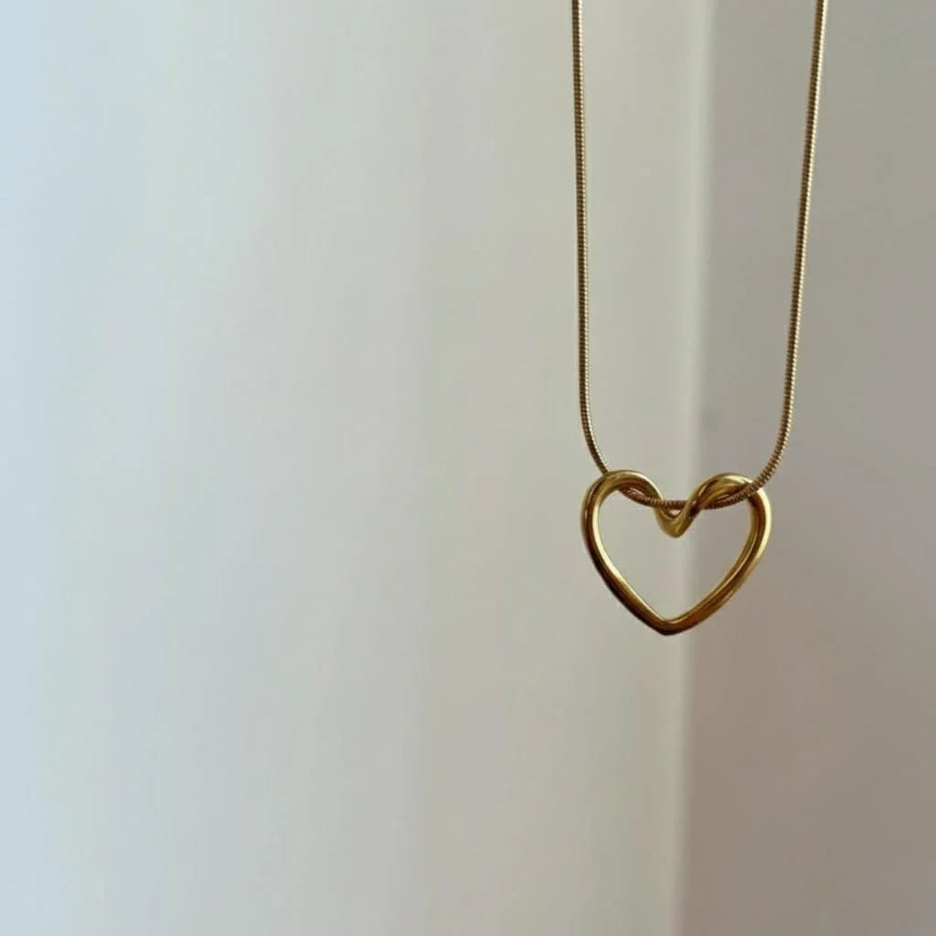 Floating Heart Necklace