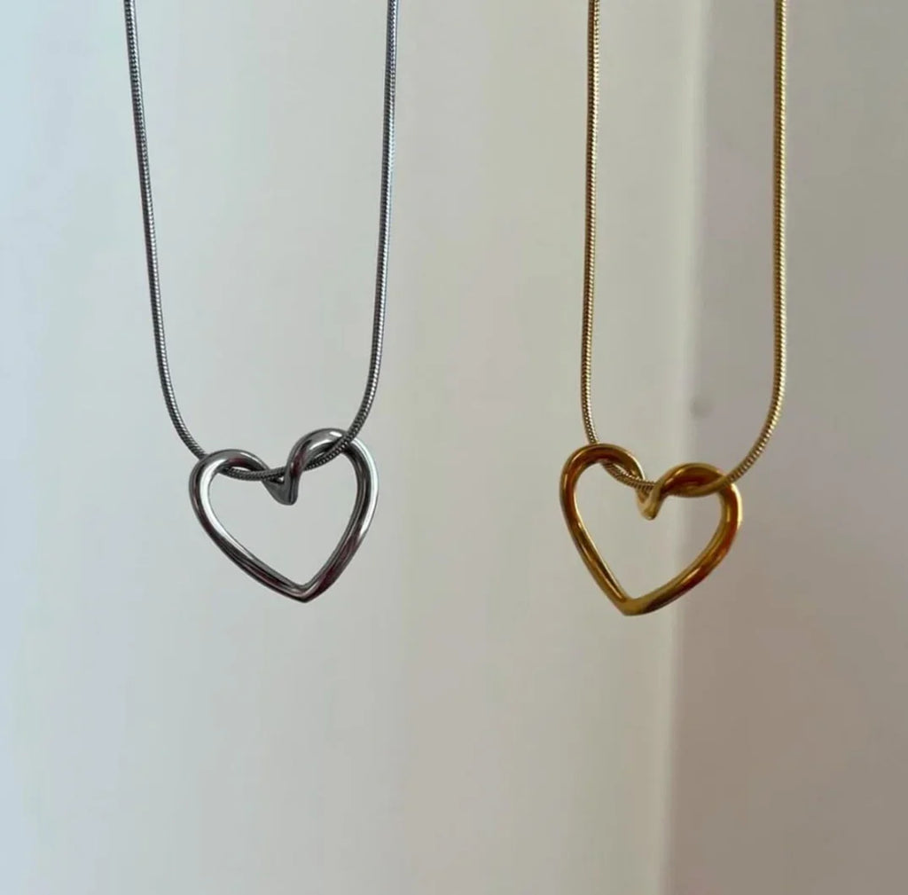 Floating Heart Necklace